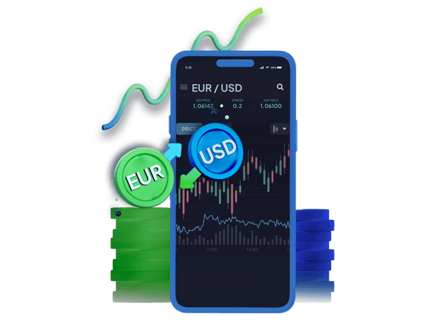 Forex trading illustration